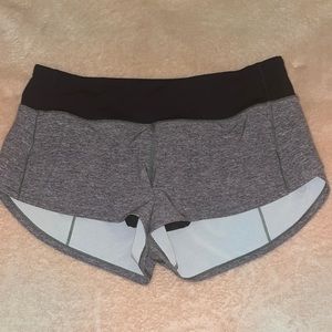 Gray Lululemon Speed Up Short